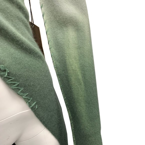 Raw7 Cashmere Coat "Guitar" - Green - Picture 10 of 11